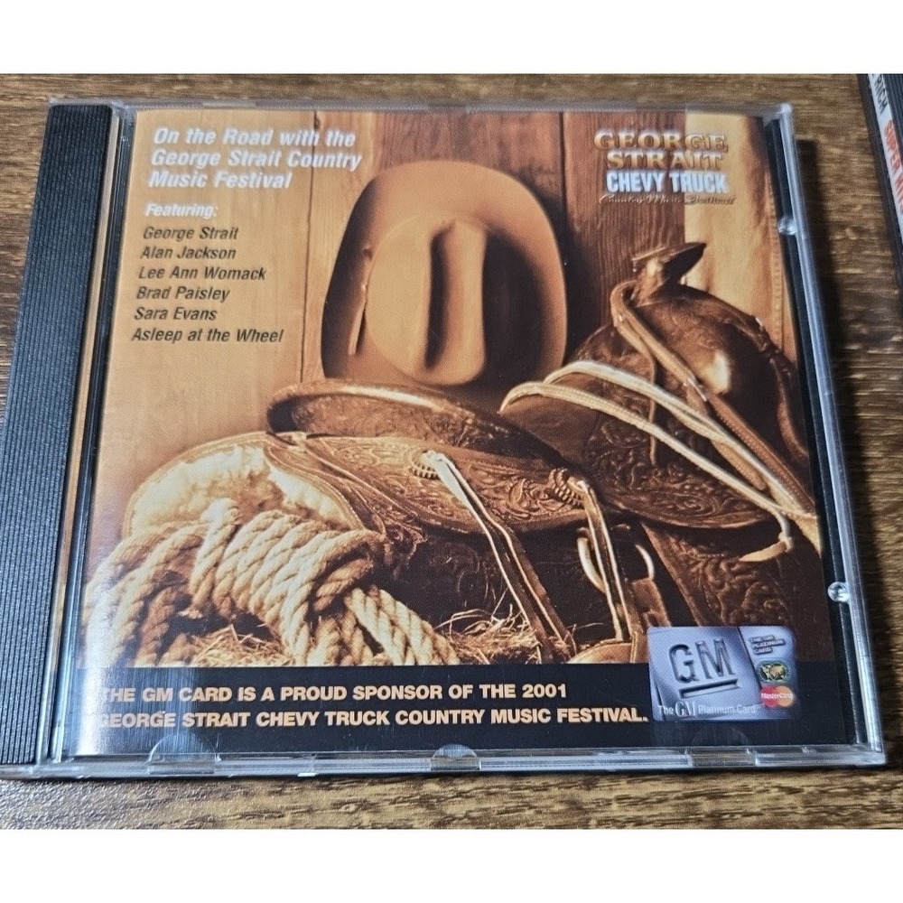 On The Road With the George Strait Country Music Fesival CD Used